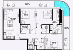 3 bedroom apartment